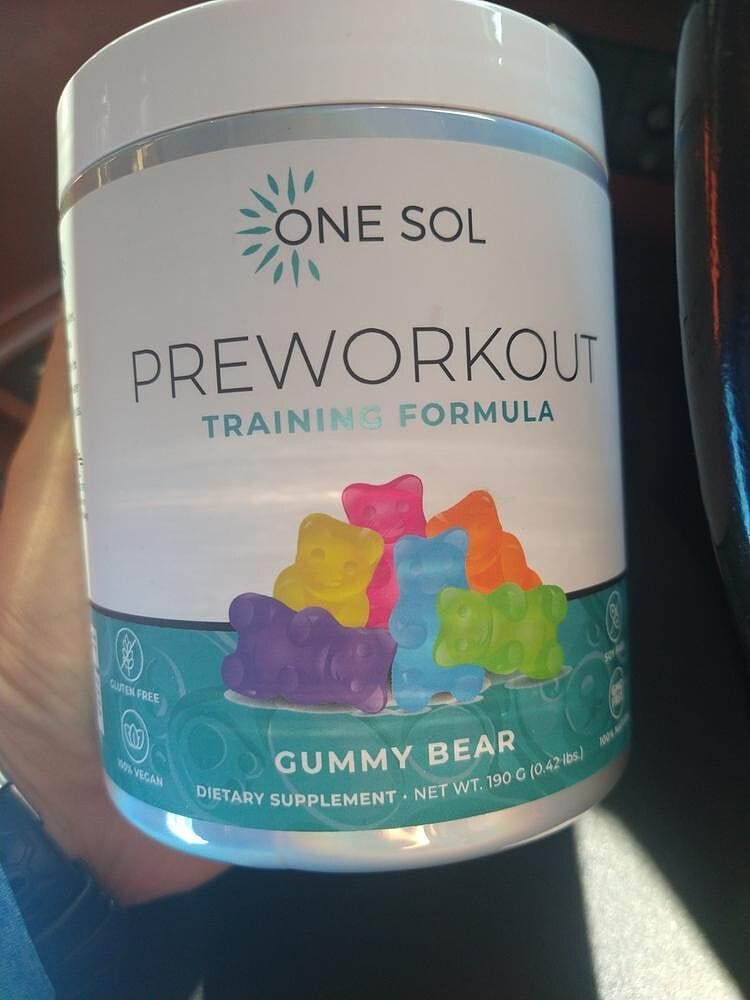 Customer photo review of Pre Workout Training Formula