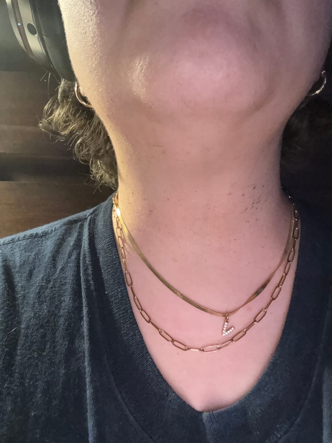Customer photo review of Maui Paperclip Necklace (Bundle)