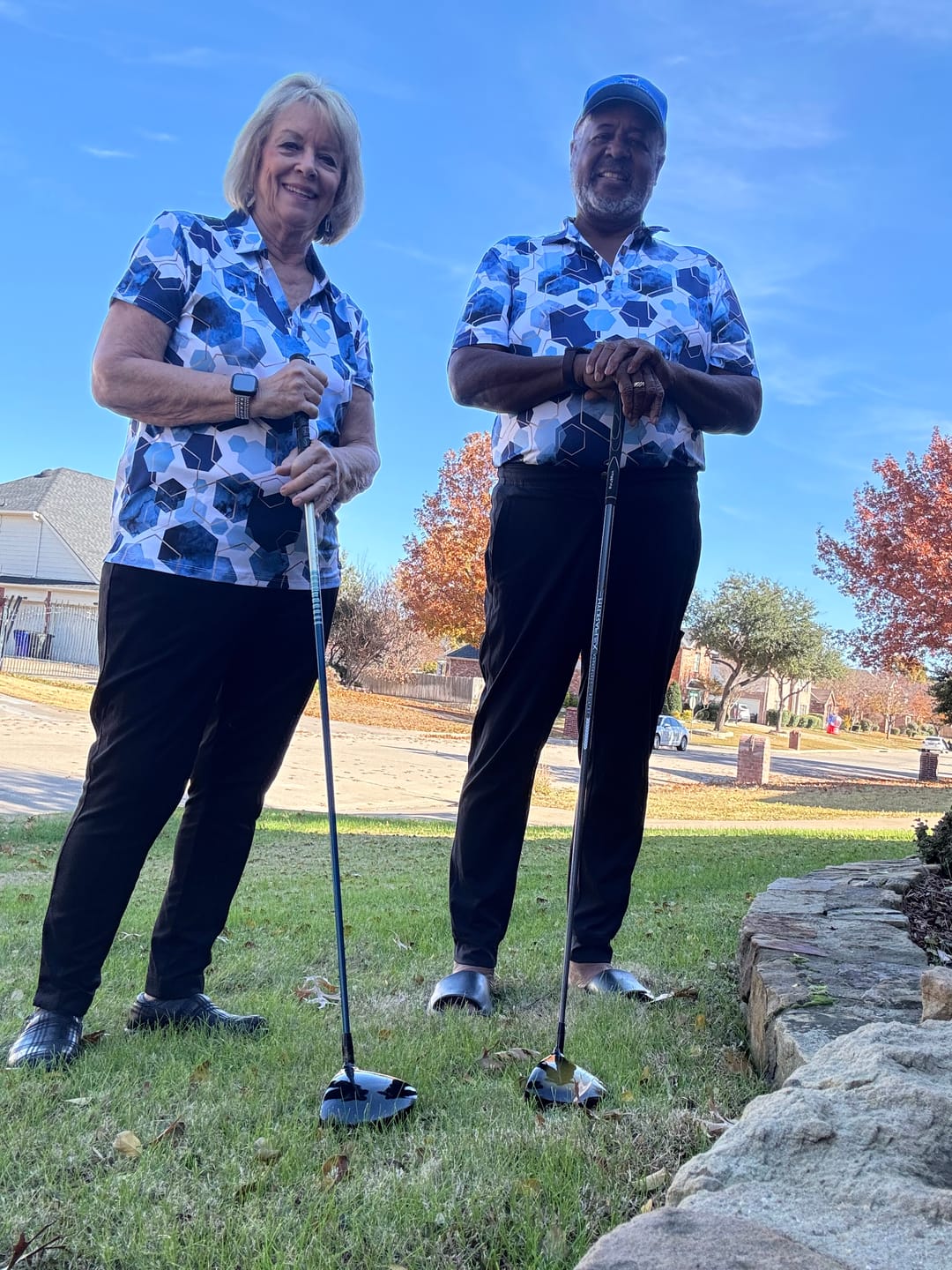 Customer photo review of Deep Sea Golf Polo