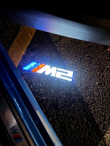 Customer photo review of BMW F SERIES DOOR LIGHTS