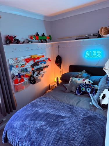 Customer photo review of Custom Neon: Alex