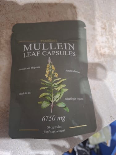 Customer photo review of Mullein Leaf Capsules