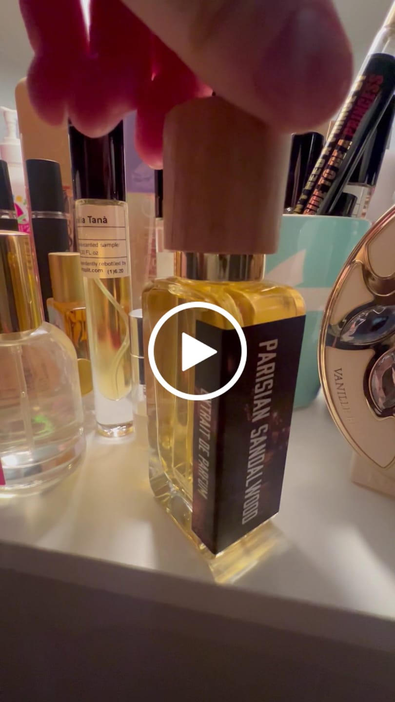 Customer video review of Parisian Sandalwood