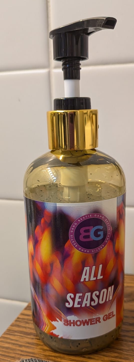Customer photo review of All Season Shower Gel