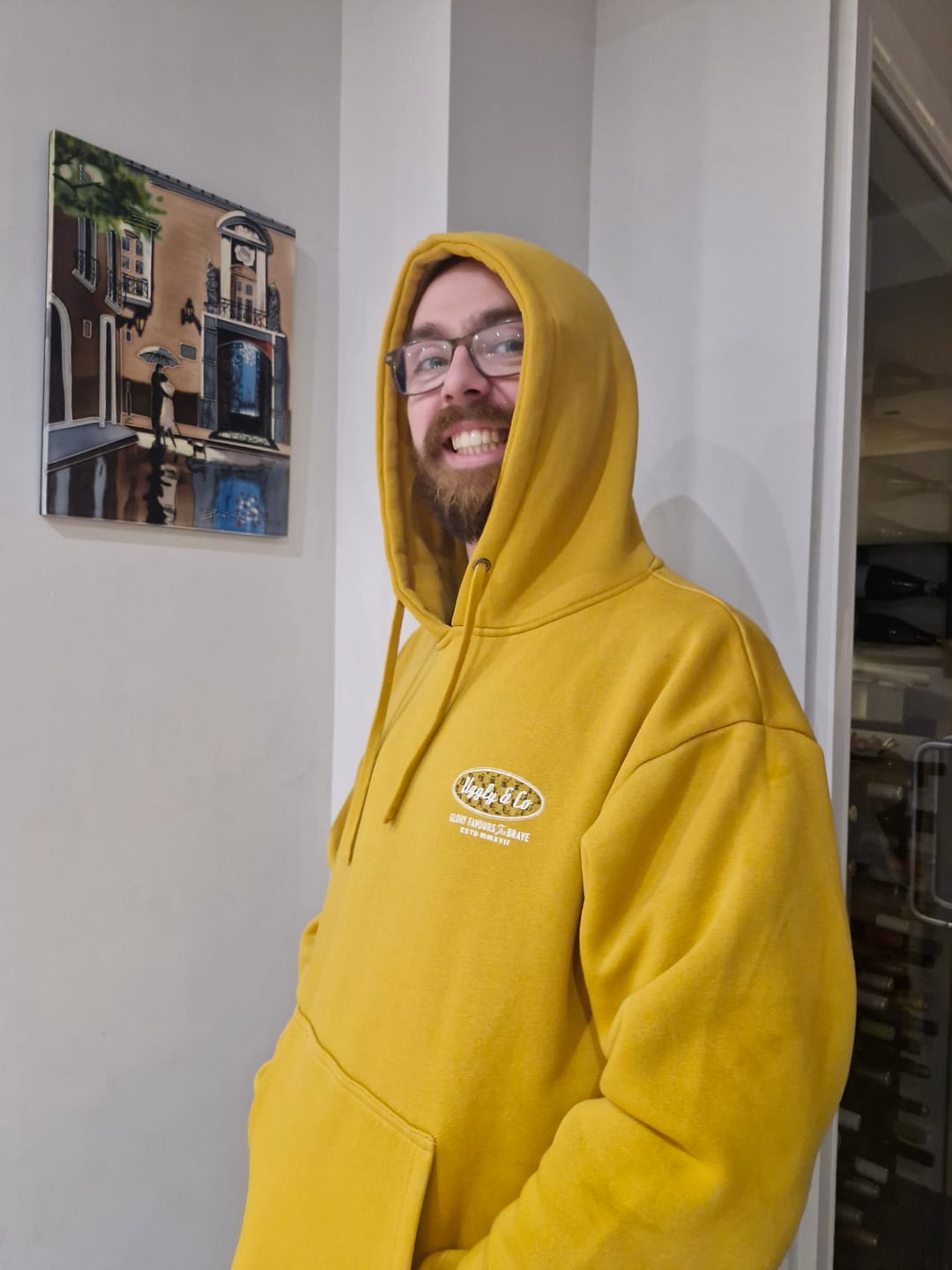 Customer photo review of Mustard No.1 Hoodie