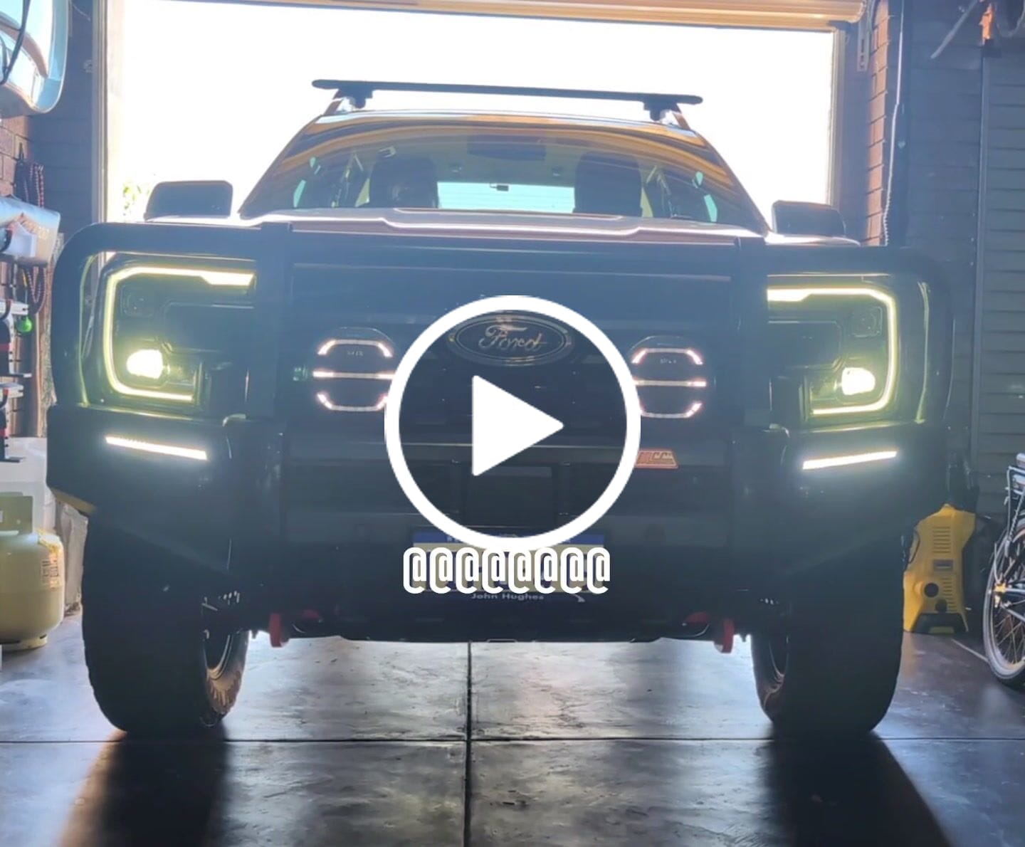 Customer video review of Covert 7 Inch LED Driving Lights (PAIR W/HARNESS)