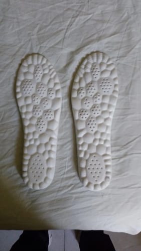 Customer photo review of Plantillas Cloud-Comfy 5D | Elimina el dolor plantar para siempre