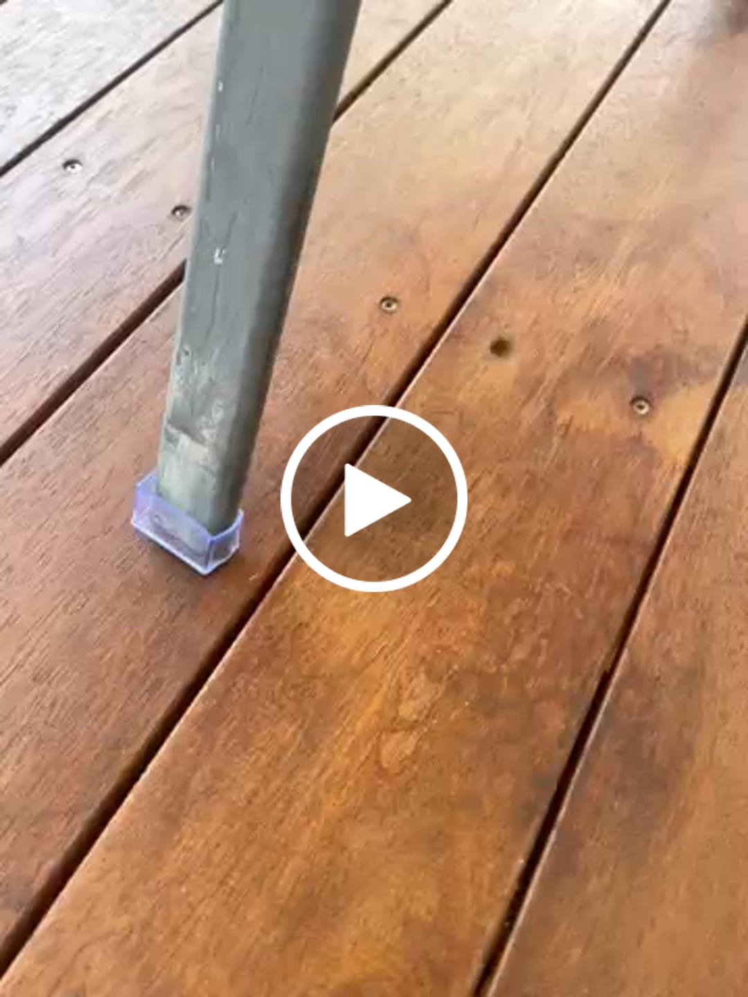 Customer video review of Rectangular Felt Silicone Chair Leg Protectors | Extra-Durable Chair Floor Protectors