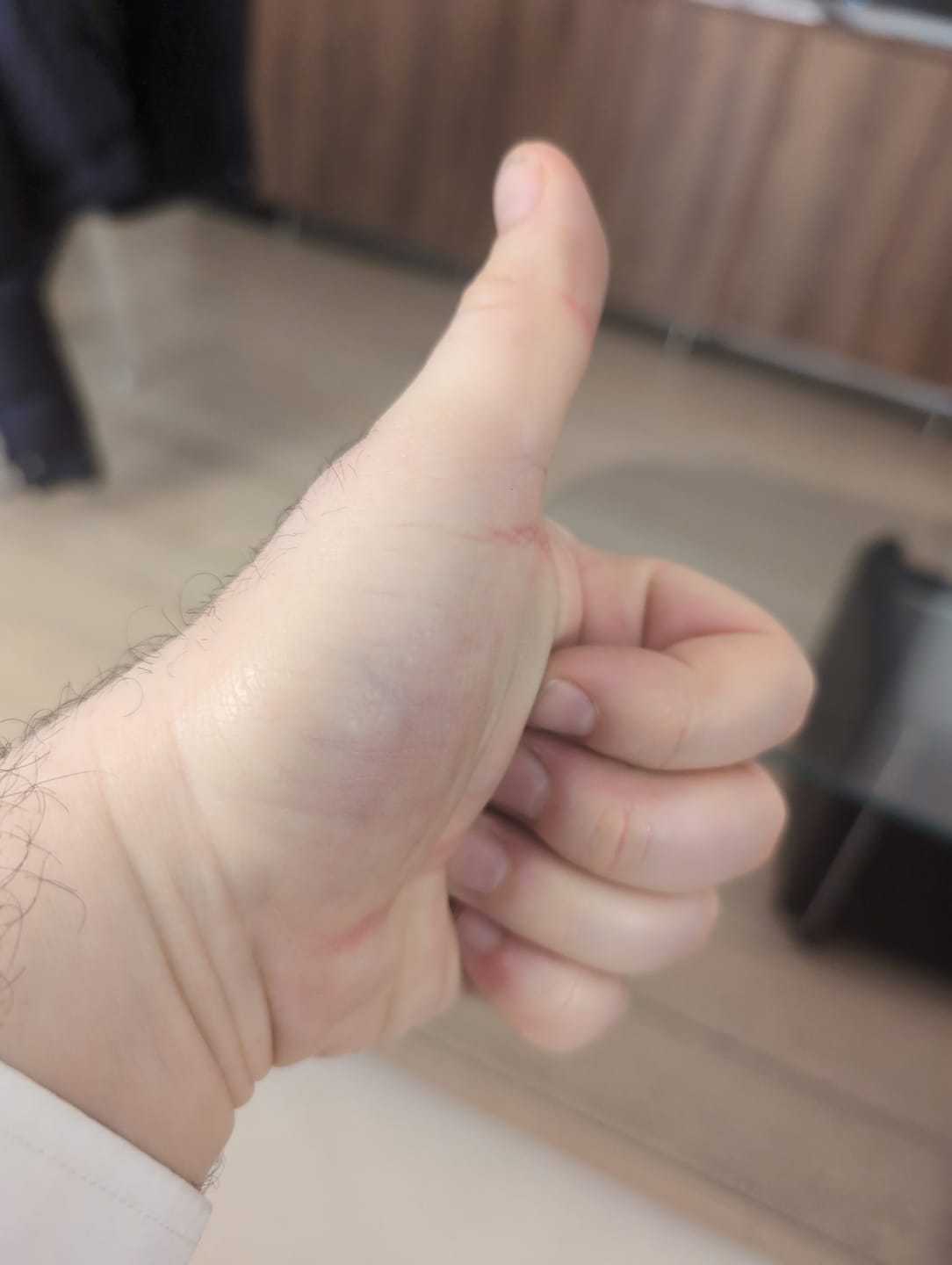 Customer photo review of Présentoir Avis Google NFC connecté - avis Google