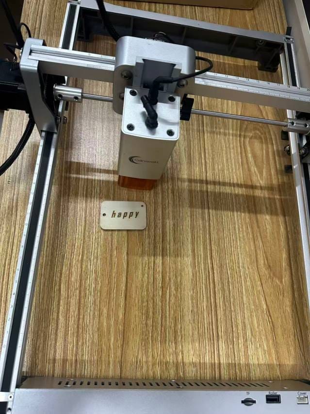 Customer photo review of Carverall X2/K15 Pro Mini Portable Laser Engraver | 300*200mm