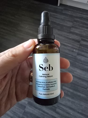 Customer photo review of Seb Natural Calming Serum