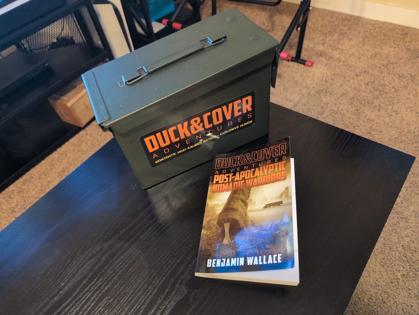 Customer photo review of Duck & Cover Ammo Can
