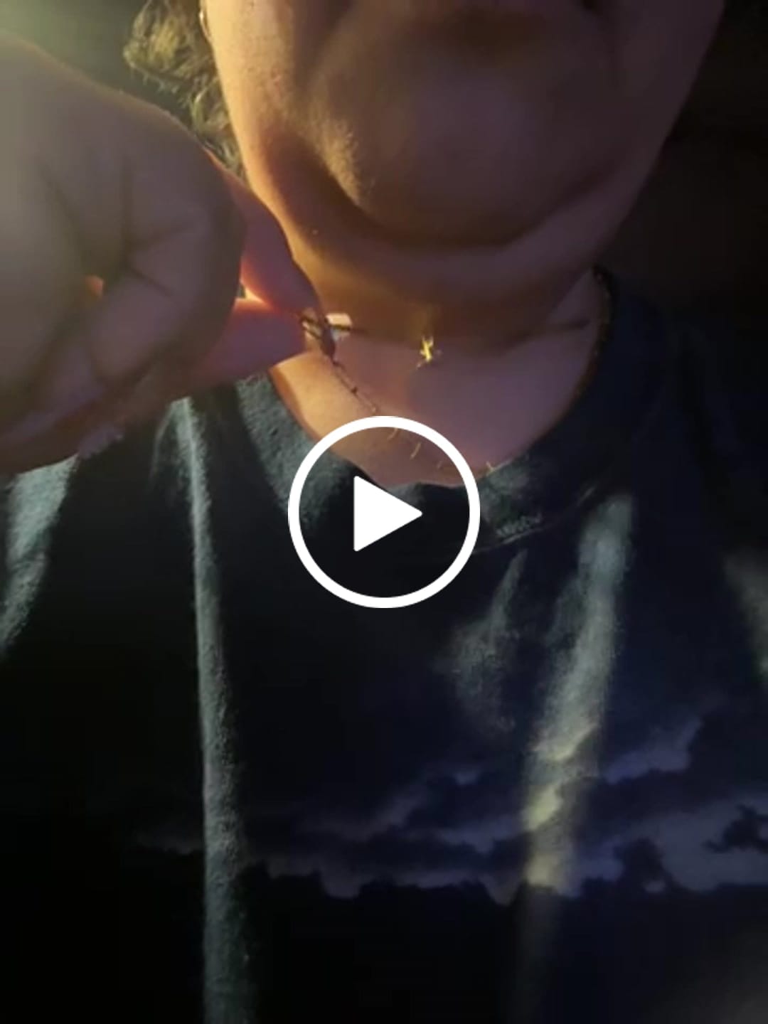 Customer video review of Melly Initial Herringbone Necklace (Bundle)