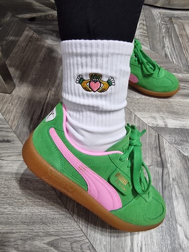 Customer photo review of Claddagh Socks | Born & Bred