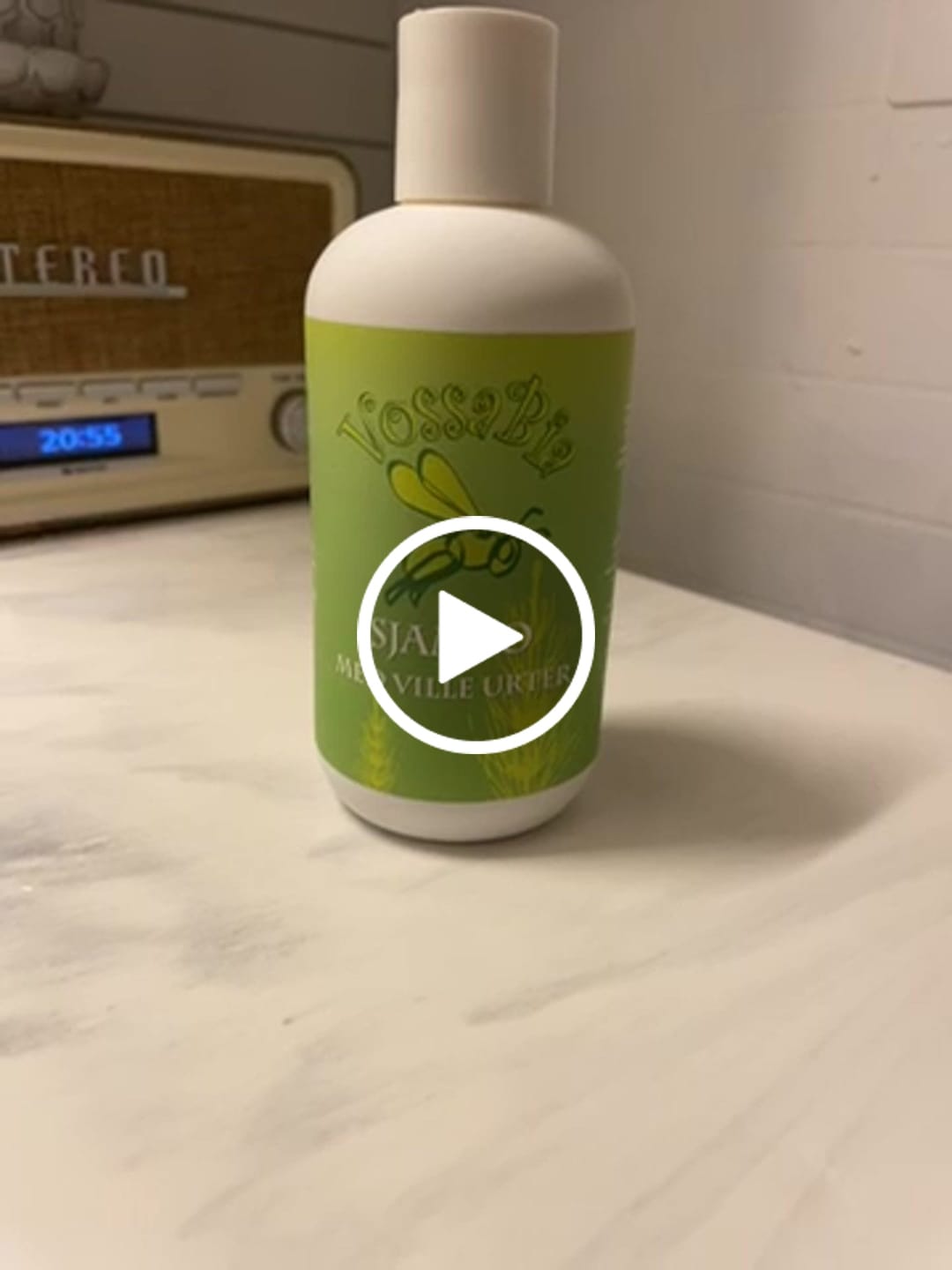 Customer video review of Sjampo med ville urter