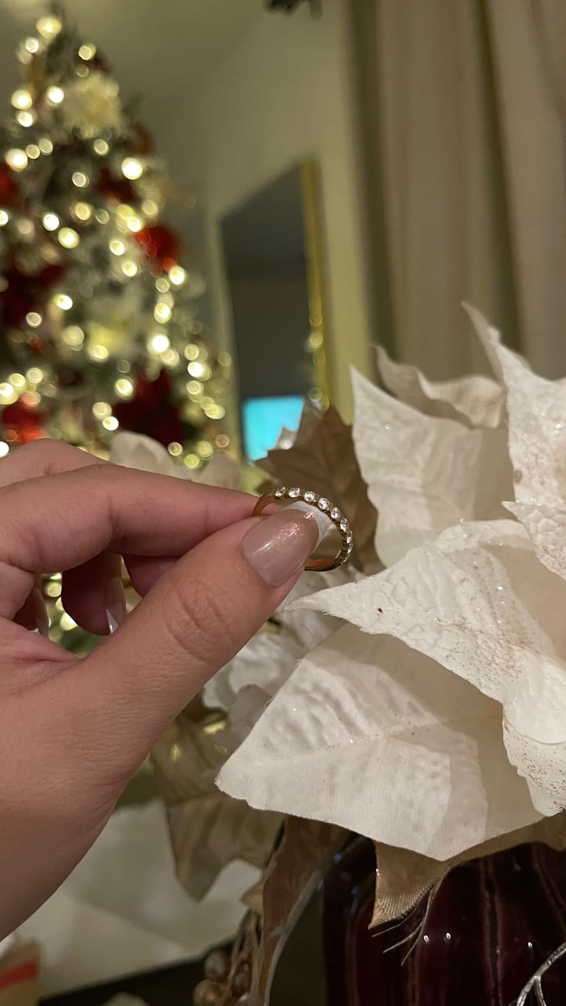 Customer photo review of Celestial Glow Ring