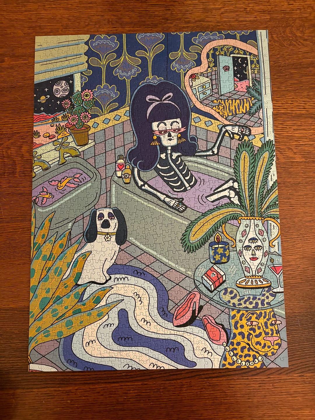 Customer photo review of Moonlight | 1000 Piece Puzzle