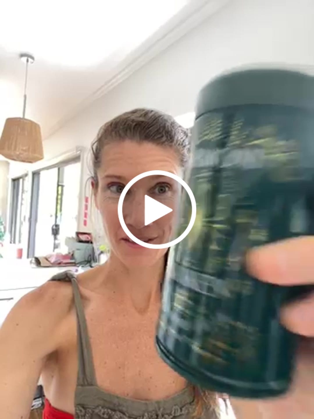 Customer video review of AWAKEN Mushroom Latte for Clarity & Focus