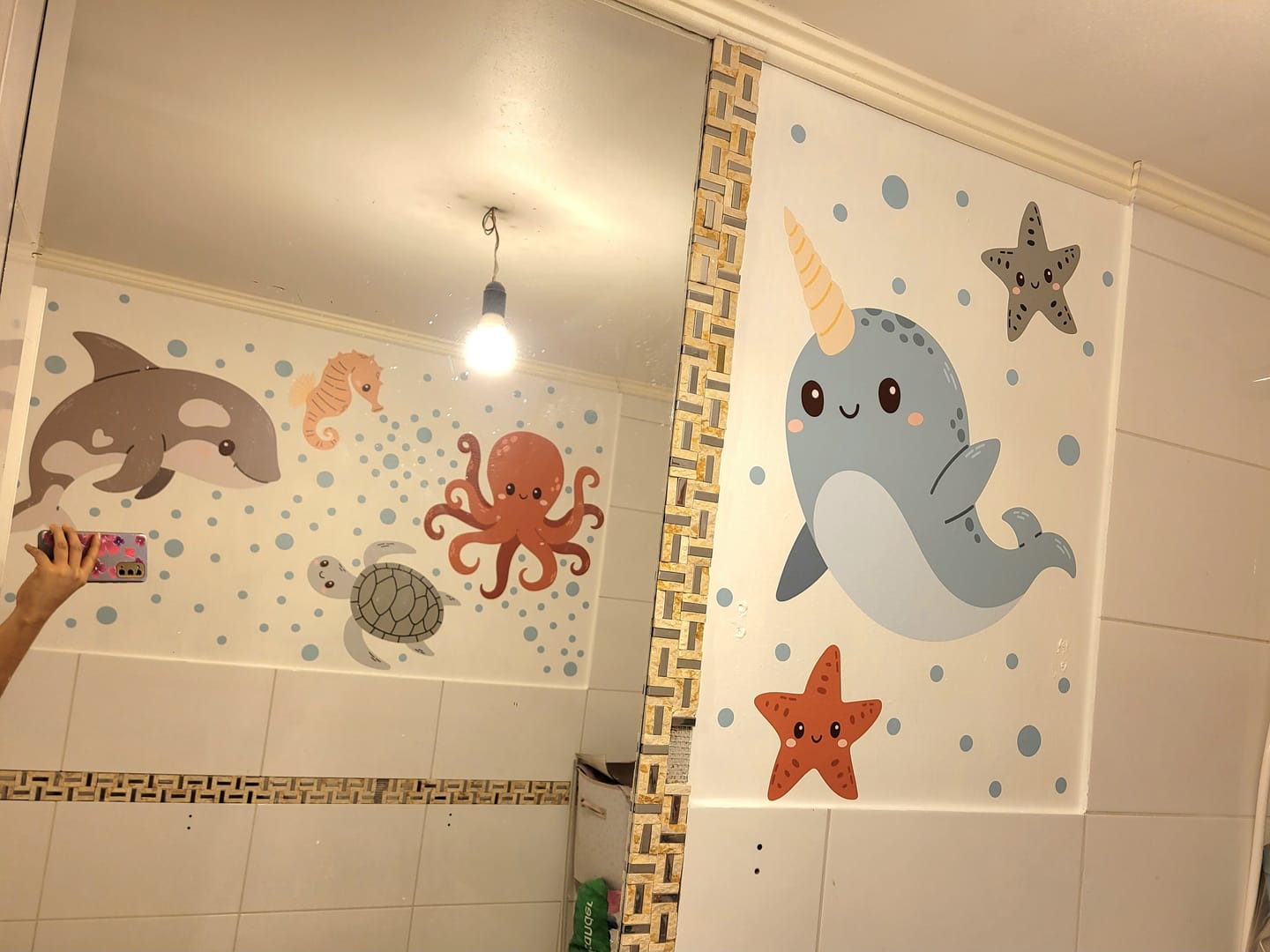 Customer photo review of Animales marinos