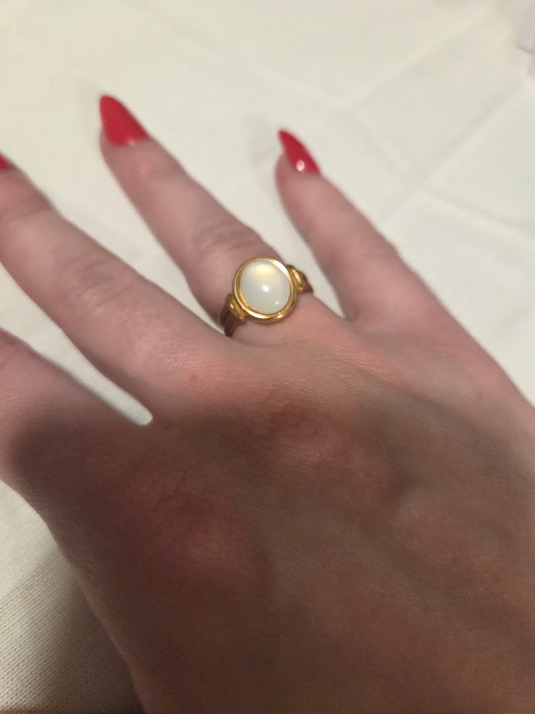 Customer photo review of Kai Mother Of Pearl Ring (Bundle)