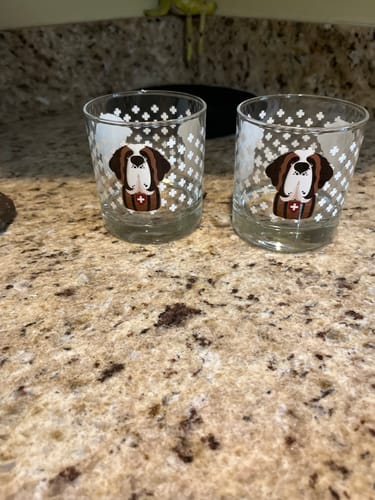Customer photo review of Swiss White Cross Saint Rocks Glass