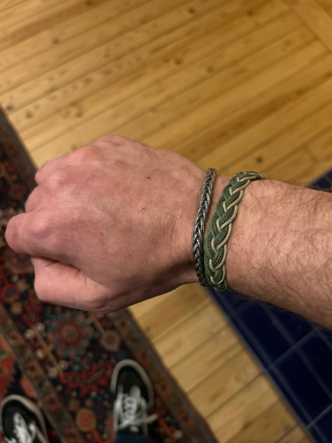 Customer photo review of WOVEN VIKINGS. - 925 STERLING SILVER