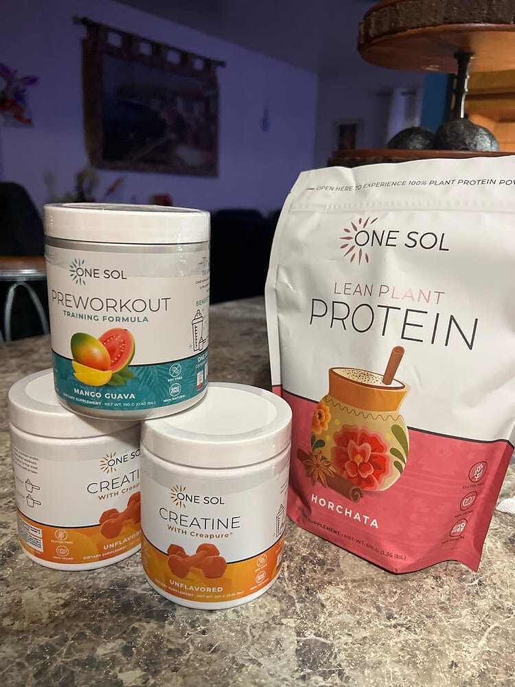 Customer photo review of Pre Workout Training Formula