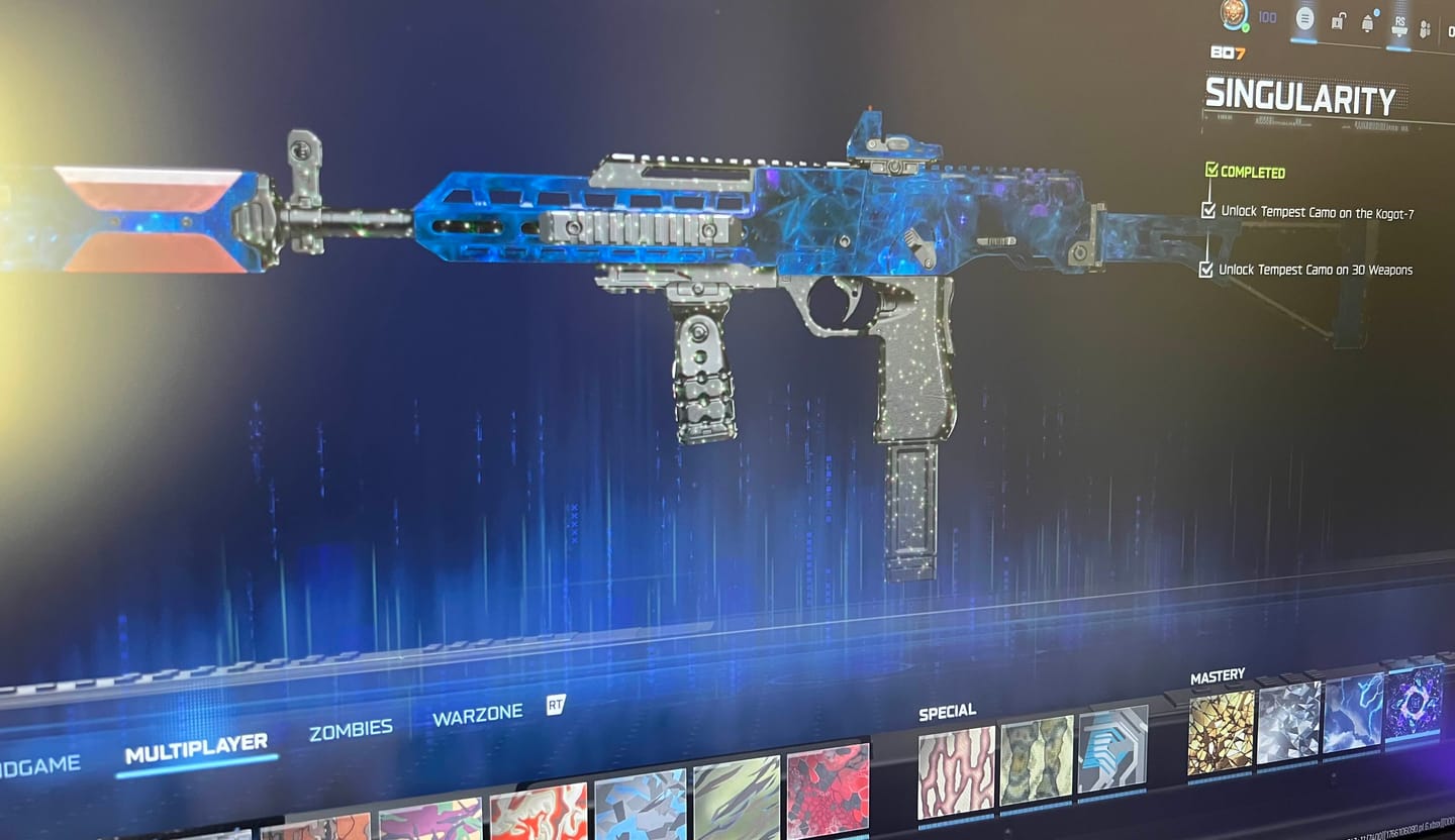 Customer photo review of BO7 - Multiplayer Camos