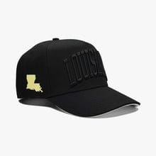 Customer photo review of LOUISIANA SNAPBACK - BLACK GOLD EDITION