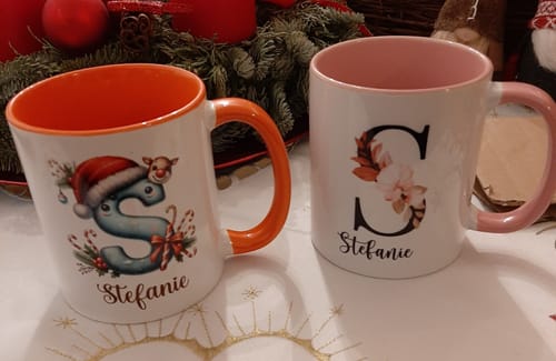 Customer photo review of Tasse Personalisiert - Buchstaben mit Wunschnamen