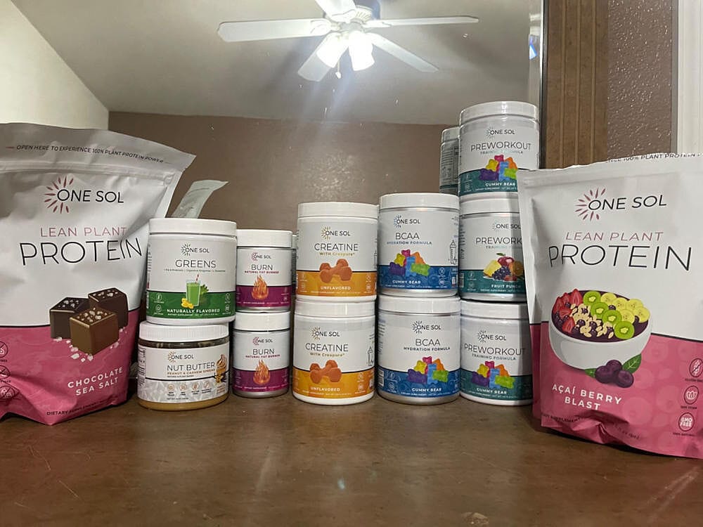 Customer photo review of Lean Plant Protein