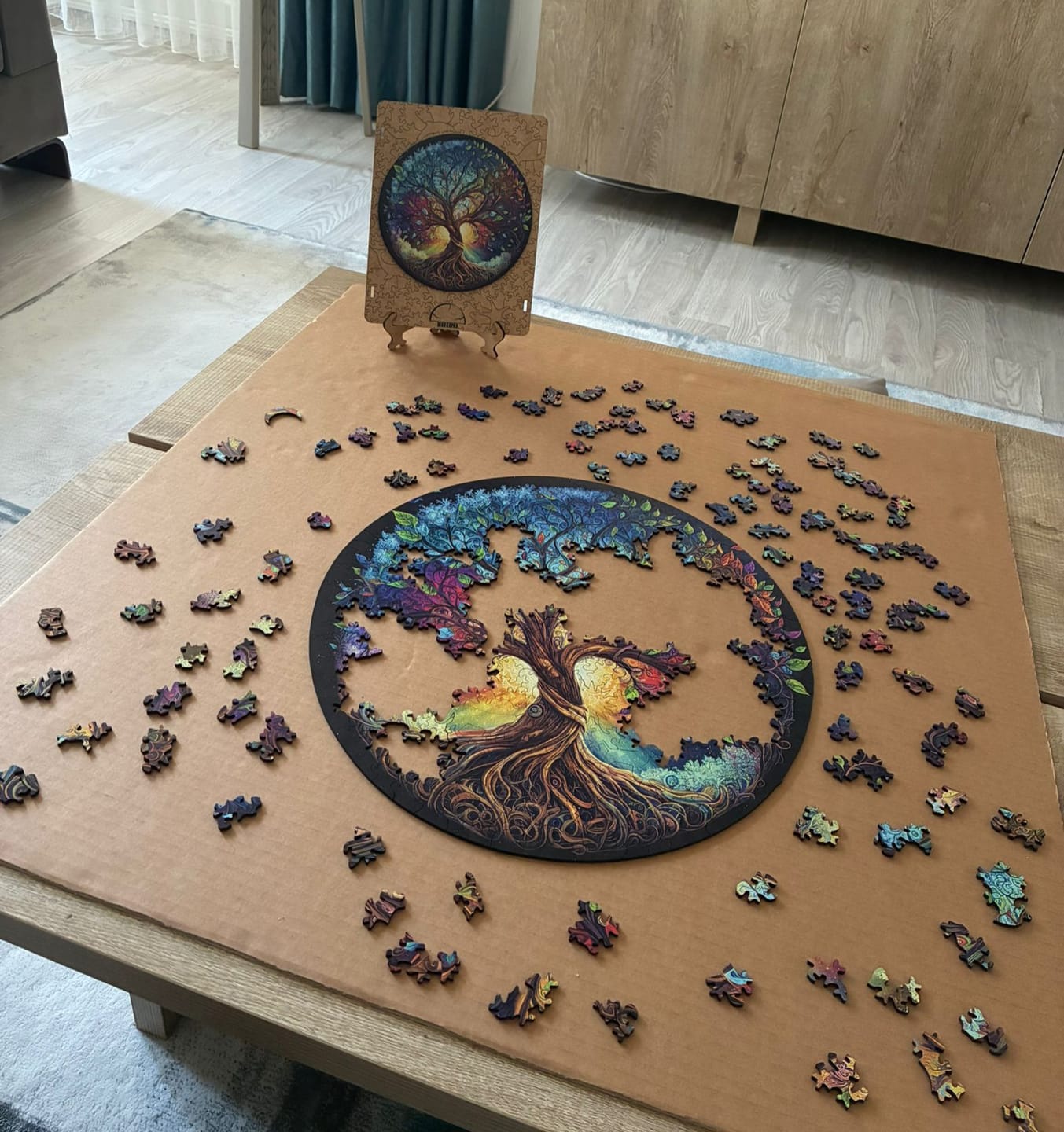 Customer photo review of Hayat Ağacı - Ahşap Puzzle