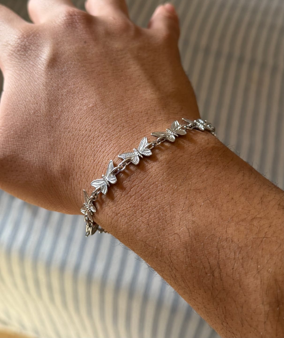 Customer photo review of BUTTERFLY BRACELET (ADJUSTABLE)