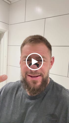 Customer video review of Black Nasal Strips