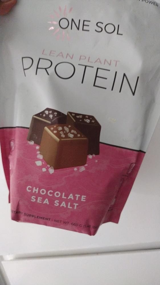 Customer photo review of Lean Plant Protein
