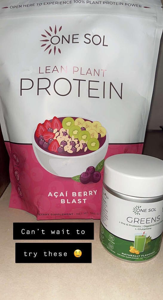 Customer photo review of Lean Plant Protein