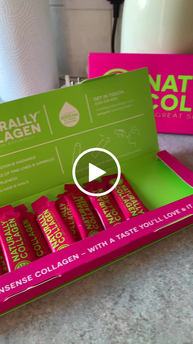 Customer video review of Naturally Collagen® Premium Peptan® Liquid Marine Collagen – Natural Tropical Flavour