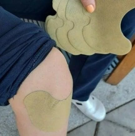 Customer photo review of Parches Naturales para Dolor de Rodillas Aliviate™