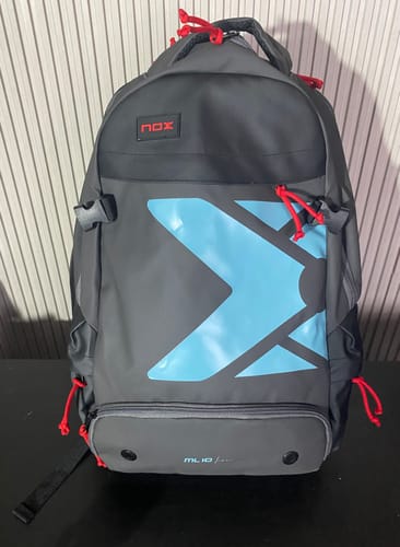 Customer photo review of Mochila Nox Ml10 Team Negro Celeste