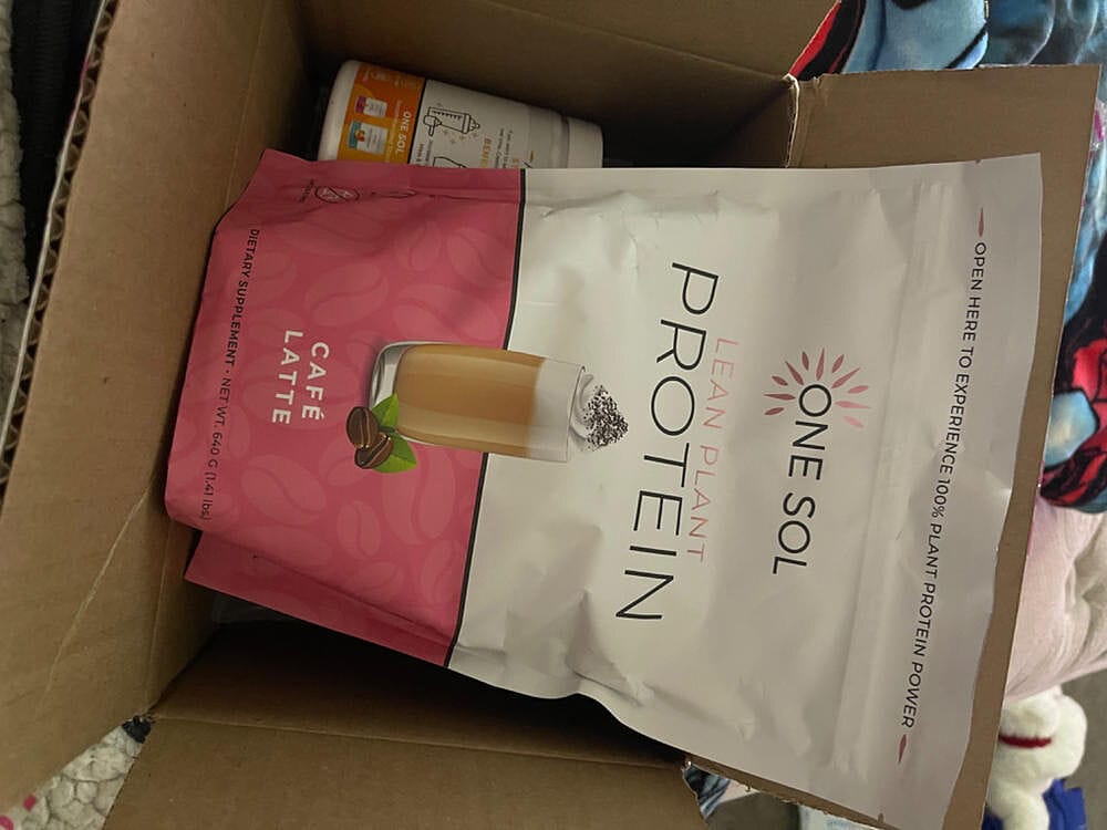 Customer photo review of Lean Plant Protein