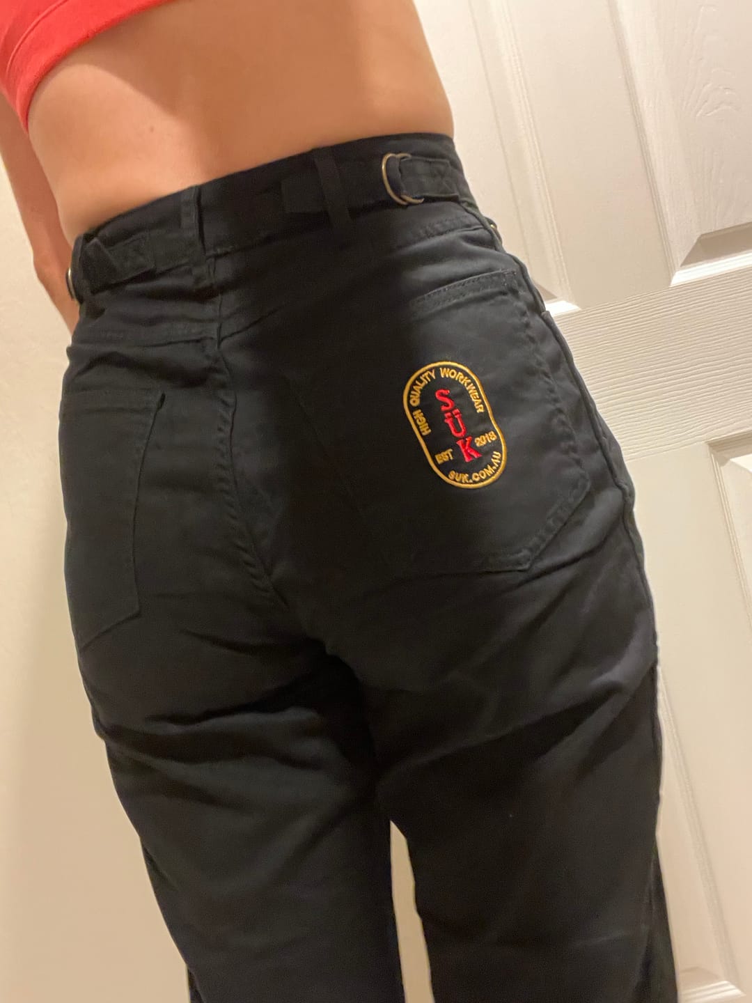 Customer photo review of Plain Pants