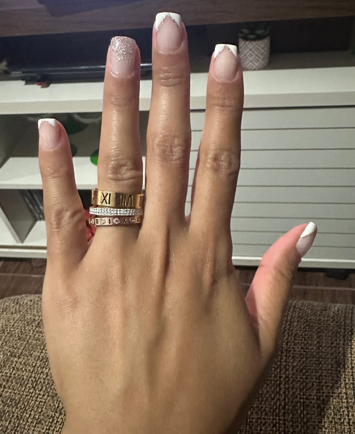 Customer photo review of Colar Solitário Banhado em Ouro 18k