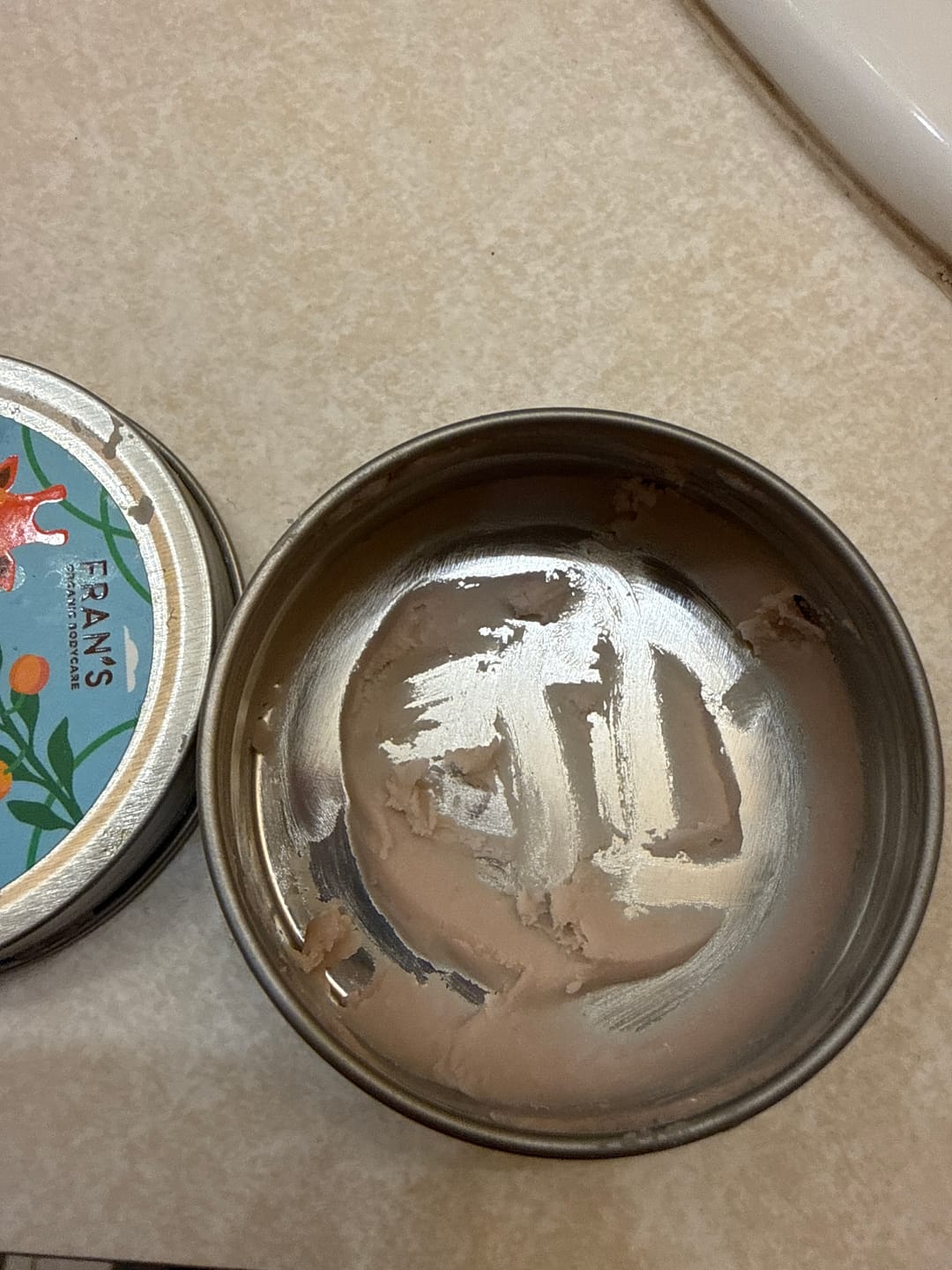 Customer photo review of FreeMe All Natural Deodorant