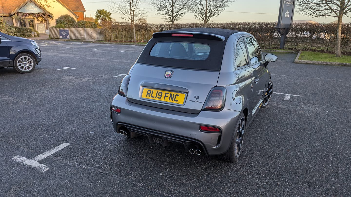 Customer photo review of Fari LED Posteriori Abarth & Fiat 500 (2008-2024)