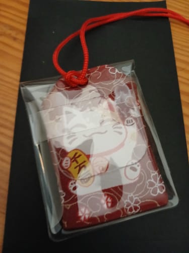 Customer photo review of Message cadeau manuscrit