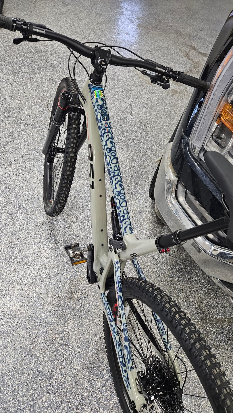 Customer photo review of Snake Charmer Frame Keeper