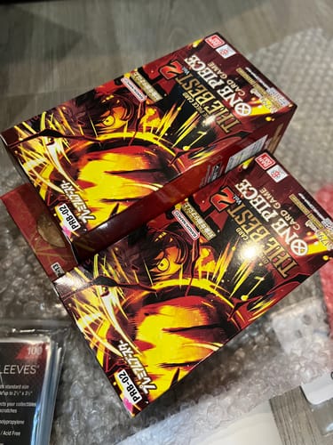 Customer photo review of One Piece JP • OP-13 Inherited Will