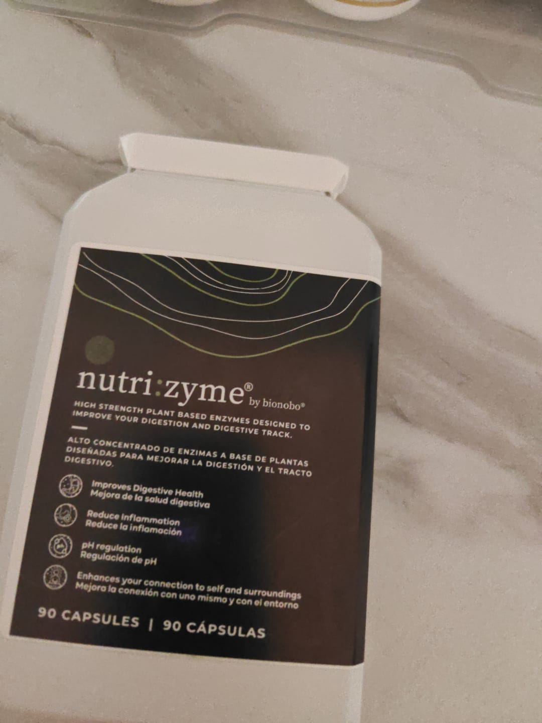 Customer photo review of nutri:zyme® enzimas sinérgicas