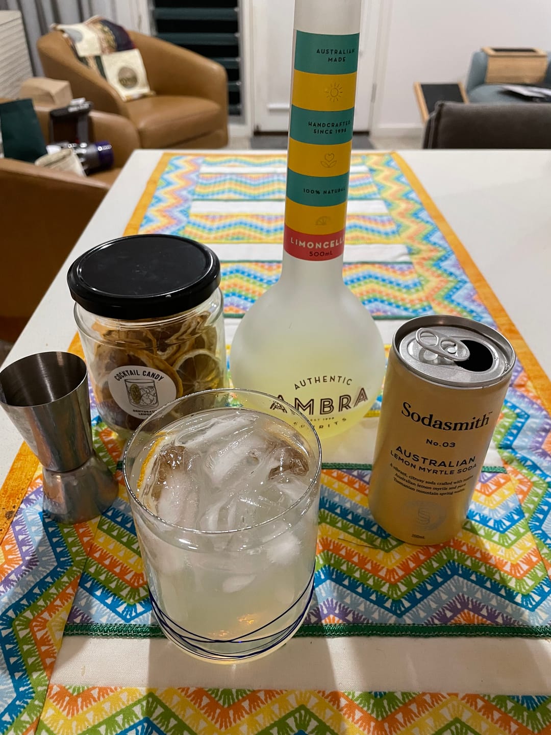 Customer photo review of Ambra Limoncello Liqueur