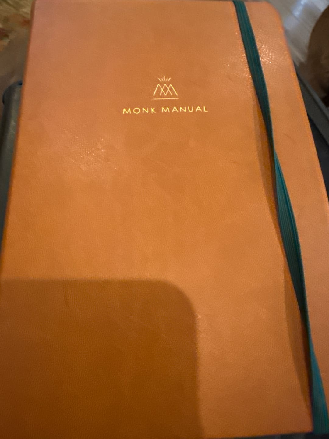 Customer photo review of Monk Manual™ 90-Day Planner